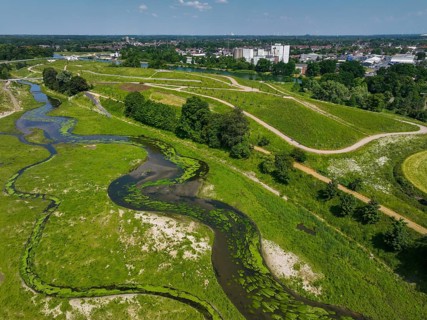 Castrop-Rauxel, Recklinghausen, North Rhine-Westphalia, Germany, EMSCHERLAND adventure park at the