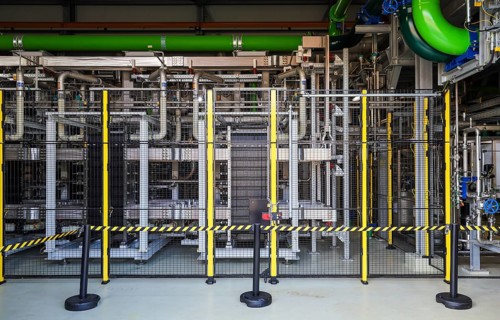 Oberhausen, North Rhine-Westphalia, Germany, Green hydrogen at Air Liquide, hydrogen production at