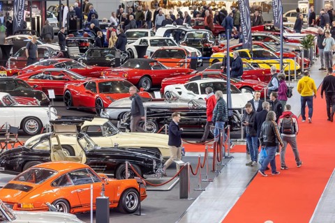 Retro Classics car show opens in Stuttgart. With over 90, 000 visitors and more than 900