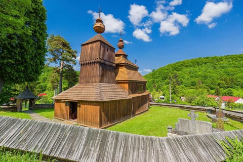 Since 7 July 2008, the wooden Greek-Catholic church of St. Nicholas in Bodružal, Slovakia, is a