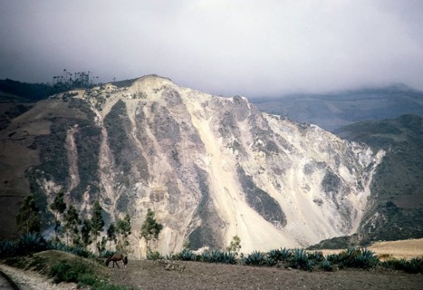 Sulphur mine, Ecuador, South America, 1962, South America