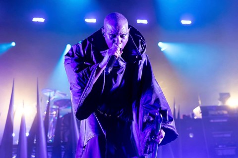 Deborah Anne Dyer aka Skin, singer of Skunk Anansie, live at the Columbiahalle in Berlin on