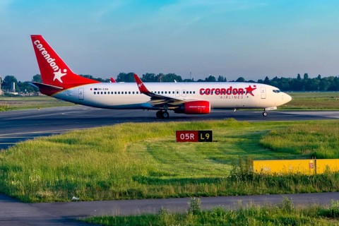 Passenger plane Passenger jet Jet plane Jet plane for air traffic Boeing 737 800 of airline