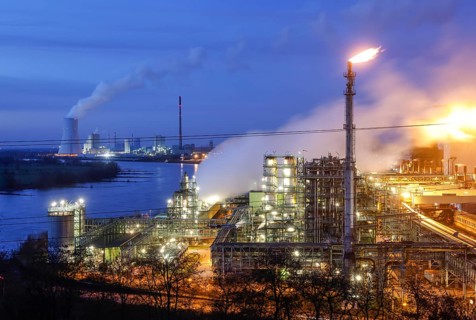 Duisburg, Ruhr area, North Rhine-Westphalia, Germany - ThyssenKrupp Steel, Schwelgern coking plant