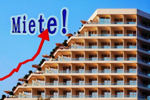 Symbolic image, rent, rent increase, rent rising, housing shortage, housing shortage, housing