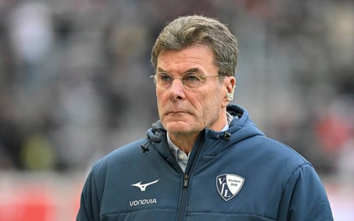 Coach Dieter Hecking VfL Bochum BOC, portrait, smiles, MHPArena, MHP Arena Stuttgart,