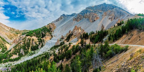 France, region Provence-Alpes-Côte d'Azur, Savoier Alps, Departement Hautes-Alpes, pass Col