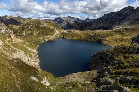 Lake Scuro, Lago Scuro, Sambuco valley, Vale Sambuco, near Fusio, Lavizzara, behind Ticino