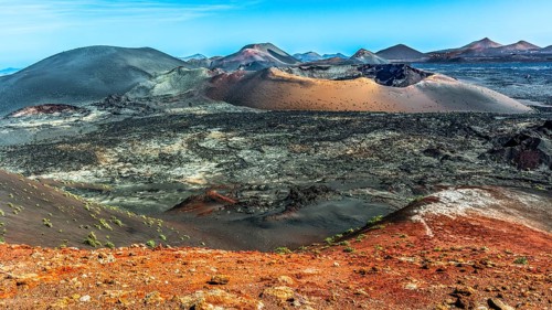 2016, Timanfaya National Park, Lanzarote, Fire Mountains of Timanfaya National Park, Montanas del