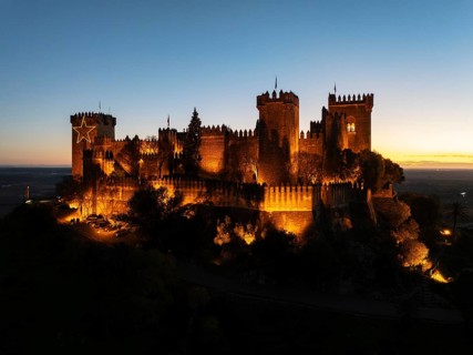 The impressive eighth-century Moorish castle of Almodóvar del Río perches high above the