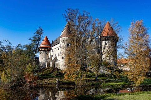 Heidenreichstein Castle, Heidenreichstein, autumn, Waldviertel, Lower Austria, Austria, Europe