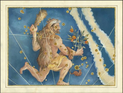 Astronomy. The Celestial Atlas, the Uranometria, Ptolemaic constellations, by Johann Bayer (1572 -