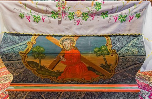 Since 7 July 2008, the wooden Greek-Catholic church of St. Nicholas in Bodružal, Slovakia, is a