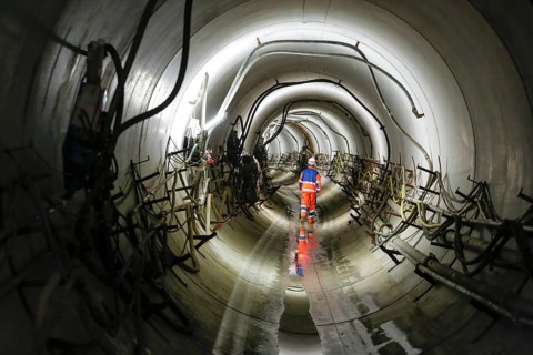 Theme photo Emscher conversion, the Emscher system will be sewage-free in 2021 - new construction