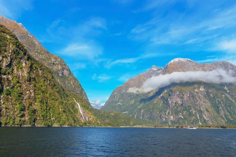 Milford Sound, Fiordland National Park, South Island, New Zealand, Oceania