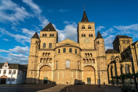 St Peter's Cathedral, UNESCO World Heritage Site in Trier, Rhineland-Palatinate, Germany, Europe