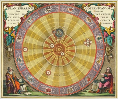 Planisphaerium Copernicanum Sive Systema Universi Totius Creati Ex Hypothesi Copernicana In Plano