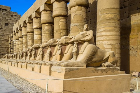 Karnak Temple Complex, Luxor, Egypt, Africa