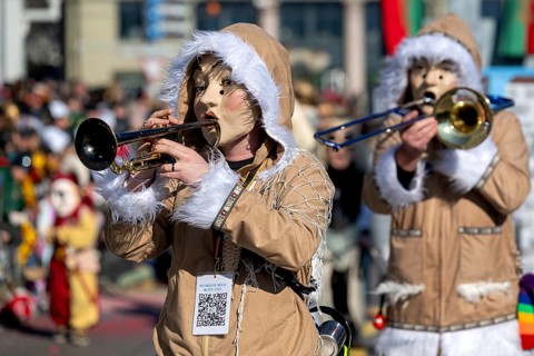 Guggenmusik Eskimo trumpet
