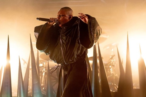 Deborah Anne Dyer aka Skin, singer of Skunk Anansie, live at the Columbiahalle in Berlin on