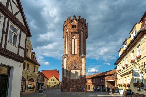 The Owl Tower in Tangermünde, Saxony-Anhalt, Germany, Europe