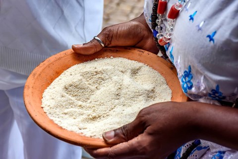 Offering to Exu, one of the many Orixas present in Umbanda and Candomble in Brazil Belo Horizonte,