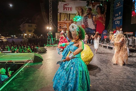 The International Samba Festival in Coburg, Germany, Europe