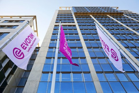 Corporate Headquarters of Evonik Industries AG, Chemical Industry, Essen, Ruhr Area, North