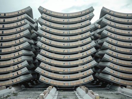 Tubbing segments for Brenner Base Tunnel, Zenzendorf, Tyrol, Austria, Europe