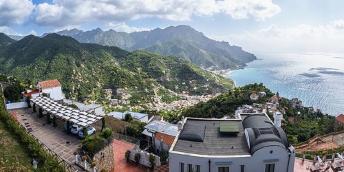 Minori and Maiori, Amalfi Coast, Salerno, Campania, Italy, Europe