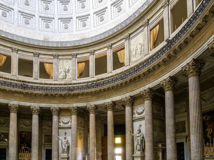 Basilica Reale Pontificia San Francesco da Paola, Naples, Campania, Italy, Europe