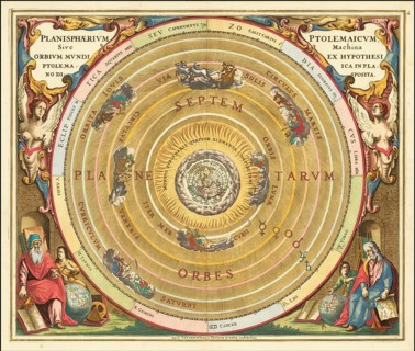 Planisphaerium Ptolemaicum, Sive Machina Orbium Mundi Ex Hypothesi Ptolemaica In Planno Disposita,