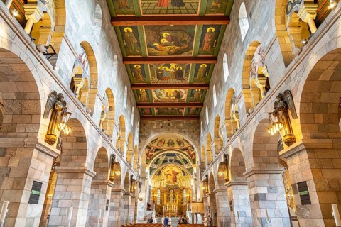 Interior of Viborg Cathedral, Viborg, Denmark, Europe