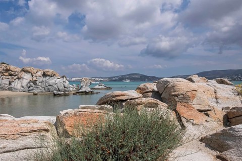 Kolymbithres Beach, near Naoussa, Paros Island, Cyclades, Greece, Europe