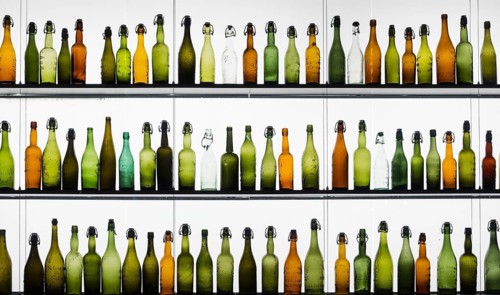 Beer bottles