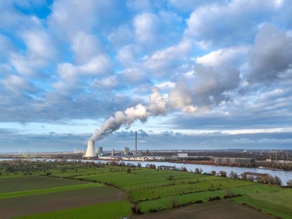 The STEAG coal-fired power plant Duisburg-Walsum, on the site of the former Walsum colliery, on the