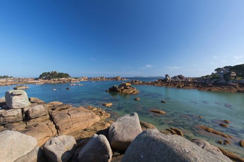 Coast of Perros-Guirec, France, Europe