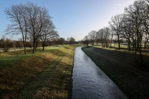 Dinslaken, North Rhine-Westphalia, Germany, The Emscher has been completely wastewater-free since