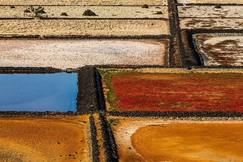 2016, Lanzarote, Salinas de Janubio, ESP, Spain, Canary Islands, Canary Islands, Atlantic Ocean,