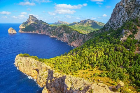Formentor cape, Mallorca, Balearic Islands, Spain, Europe