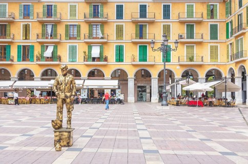 Major Square, Palma de Mallorca, Mallorca, Balearic Islands, Spain, Europe