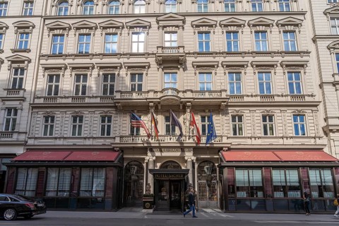 Hotel Sacher in Vienna, Austria, Europe