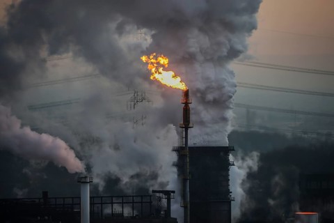 Bottrop, North Rhine-Westphalia, Germany, The Prosper coking plant is one of three operating coking