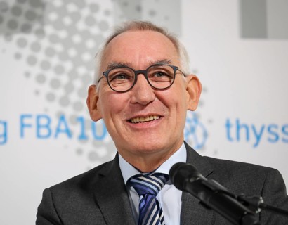Dortmund, North Rhine-Westphalia, Germany, ThyssenKrupp Steel, opening of FBA 10 hot-dip