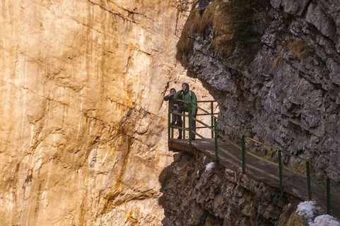 Breitachklamm, near Tiefenbach, Oberstdorf, Allgäu, Bavarian Swabia, Bavaria, Germany, Europe