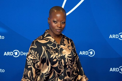 Florence Kasumba, ARD BLUE HOUR 2025, Photo Call, Hotel Telegraphenamt, Berlin, 14.02.2025