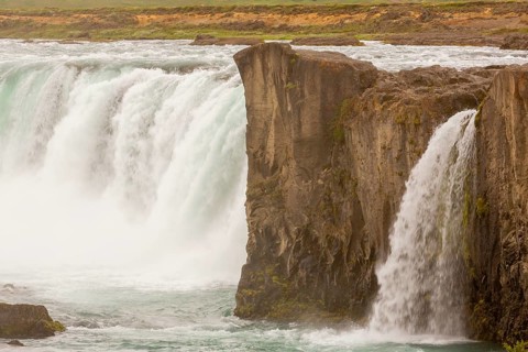 Goðafoss waterfall in northern Iceland