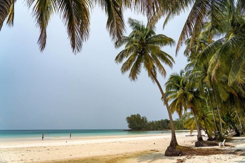 On Klong Hin Beach, Ko Kut Island or Koh Kood in the Gulf of Thailand