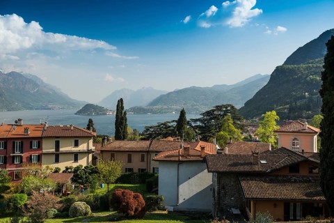 Spring, Menaggio, Province of Como, Lake Como, Lago di Como, Lombardy, Italy, Europe