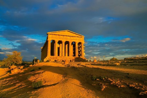 Temple of Concordia, Valley of the Temples, Agrigento, Sicily, Italy, Europe
